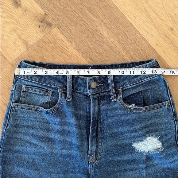 👖 Hollister Women’s High-Rise Jeans – Blue Size 27 - Picture 4 of 7